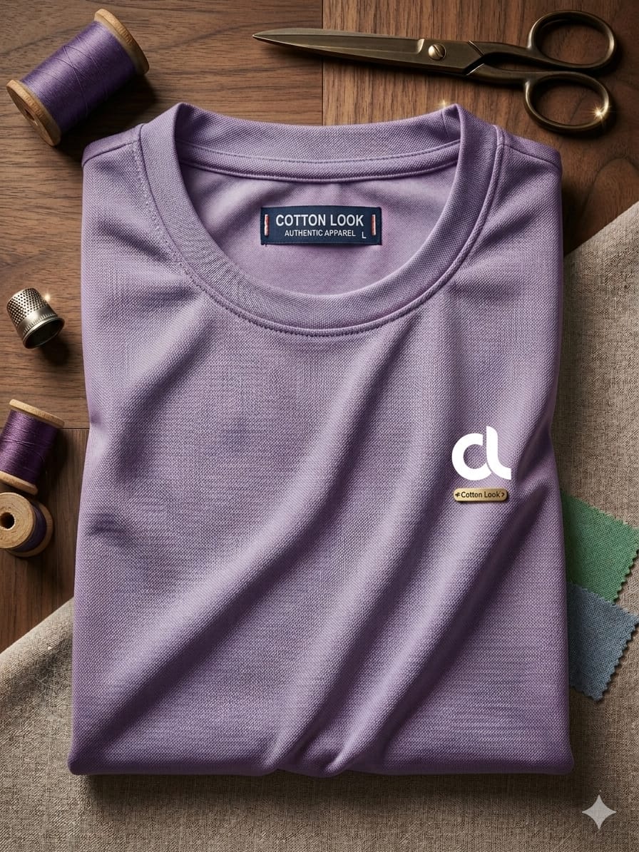 T SHIRT ROUND NECK HALF SLEEV SPORTS DRY FIT FABRIC